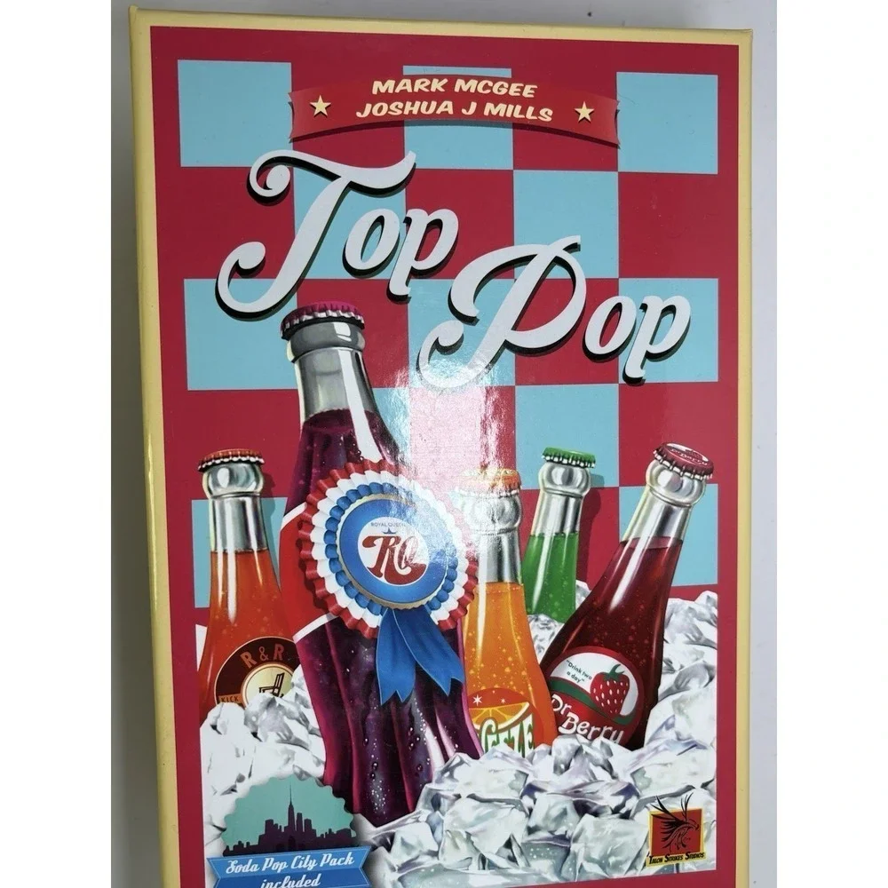 Vintage Top Pop Card Game